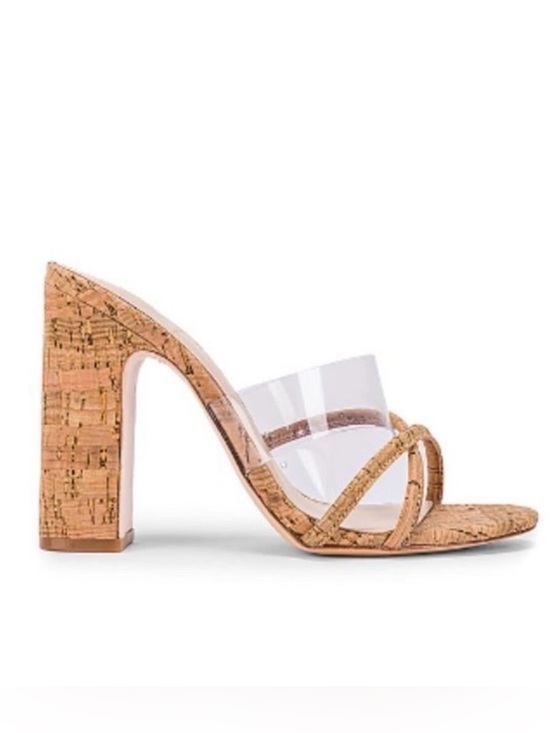 House of Harlow 1960 Shoes - House of Harlow 1960 X Revolve Sasha Natural Cork Heels Size 7